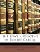 Books : The Plays and Poems of Robert Greene