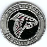 NFL Atlanta Falcons Poker Guard Challenge Coin with black velvet pouch