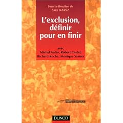 L'exclusion : d�finir pour en finir