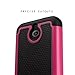 HTC Desire 510 Case, AERO ARMOR Protective Case for HTC Desire 510 - Hot Pink
