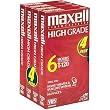 Maxell HG T-120 VHS Tape (4-Pack) Maxell HG T-120 VHS Tape (4-Pack)