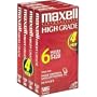 Maxell HG T-120 VHS Tape (4-Pack)