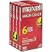Jewelry : Maxell HG T-120 VHS Tape (4-Pack)