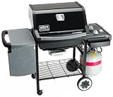 Weber Genesis Silver B Gas Grill, Black LP