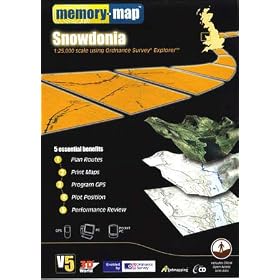 Memory-Map V5 Snowdonia OS 1:25,000