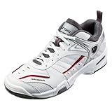 YONEX（ヨネックス） テニス シューズ レディース パワークッション 106 レッド×シルバー
