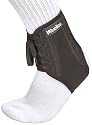 MUELLER Fußgelenkbandage Fußball-Knöchelschutz, schwarz