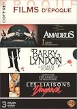Revue Warner Home Vidéo  / Coffret Films d'époque 3 DVD : Amadeus / Barry Lyndon / Les Liaisons dangereuses