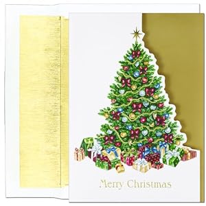 Covered In Gifts Christmas Cards -