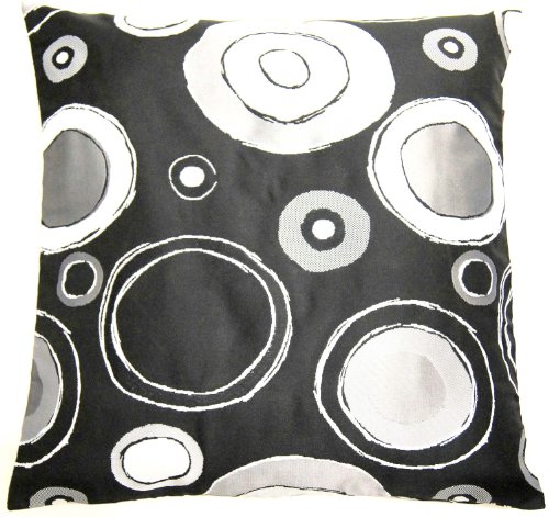 M.I.G. home 1700401103 Kissenh&uuml;lle, ca.50 x 50 cm, schwarz