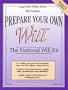 Prepare Your Own Will: The National Will Kit (Legal Self-Help Series)