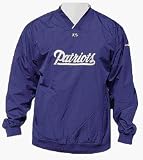 New England Patriots NFL Blue V-Neck Pullover Windshirt By VF Imagewear