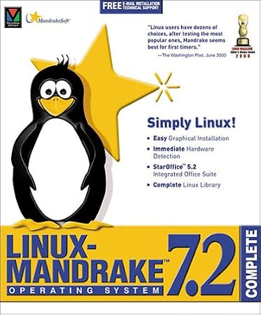 Linux Mandrake OS 7.2 Complete