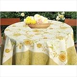 Treetop Yellow Green Tablecloth Size: 71 x 71