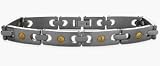 Men's 18 Karat & Titanium Bracelet