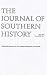 Magazines : Journal of Southern History