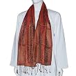 Scarfs Mens Accessory Silk Dad Gifts Idea 14 x 64 inches (ssmf018)