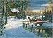 White Mountain Puzzles Holiday Sleigh Ride 1000 Piece Jigsaw Puzzle
