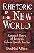 Rhetoric in the New World: Rhetorical Theory and Practice in Colonial Spanish America (Studies in Rhetoric/Communication)
