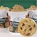 Chippery Gourmet Chocolate Chunk Pecan Cookie Dough - Two, 3 lb. Tubs