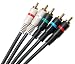 Mediabridge - RCA Component Video Cable with Audio - 12ft