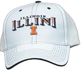 Men's University of Illinois Fighting Illini White Cap