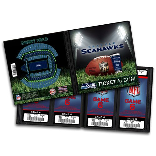 NFL Seattle Seahawks Ticket Album