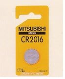三菱リチウムコイン電池CR2016(1個)
