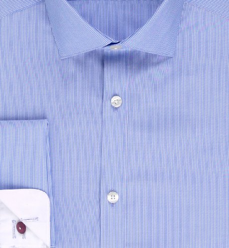 Autograph Luxury Pure Cotton Fine Stripe Shirt