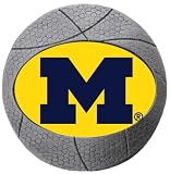 Set of 2 Michigan Wolverines Basketball One Inch Pewter Pin - NCAA College Athletics