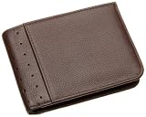 Cross Autocross AC197-9 Men's Money Wallet Collection Bifold Card Case Wallet (Brown)