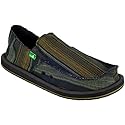 SANUK DONNY SIDEWALK SURFERS Black/Yellow