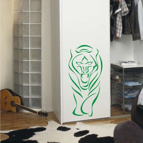 Imagen 1 de Etiqueta de la pared b002 rugido del tigre 96x45 cm