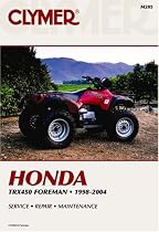 Honda Trx450 Foreman Repair Manual