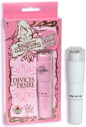 Doc Johnson Pink Pocket Rocket Body Vibrator TWO PACK