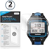Garmin Forerunner 920XT Screen Protector, BoxWave&reg; [ClearTouch Crystal (2-Pack)] HD Film Skin - Shields From Scratches for Garmin Forerunner 920XT