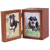 PetKeepsakeMemorial5x7inchfoldingHoneyMaplecolor