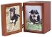 Pet Keepsake Memorial 5x7 inch folding Honey Maple color