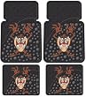 Tasmanian Devil Taz w/ Attitude 4 Pc Floor Mats Set