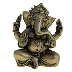 God Ganesha Brass Statue Sculpture