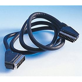 21 Pin Scart plug to Scart plug 1.5 m (lead) (bagged)