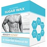 Hair Removal Waxing Kit Men + Women, All Natural | BodyHonee (10 Oz)
