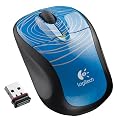 Logitech M305 optische Maus schnurlos Blue Swirl (Fantasy Collection)
