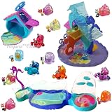 Xia Xia Crabs FULL SET 8 Shells 4 Crabs and 3 Playsets: Bimini, Tobago, Turks, Trinidad, Copacabana, Confetti Cottage, Rio De Trio Village