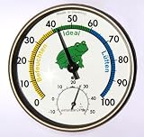 Produkt-Bild: Pr&auml;zisions-Hygrometer Haar-Synthetik Klimafrosch