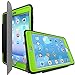 ipad mini case, ipad mini 2 case, Retina display, Acctrend hero series ipad mini 3 case with smart stand and Auto sleep wake function (black,green)