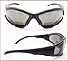 Motorcycle Biker Bifocals 2.00 for Men & Women, ANSI Z87.1 Polycarbonate Safety Smoke Lens - Free Hard Case and Sunglass Strap - AIRFOIL/SMK/2.0/HCST