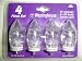 4 Westinghouse Hi-Intensity 3- LED Bulbs Amber Light 12 VDC .375 W