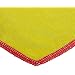 Unger MF40Y 16" x 16" Size, SmartColor Heavy-Duty Yellow and Red Microwipe 4000 (Case of 10)
