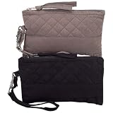 20pc Quilted Microfiber Wristlet Set